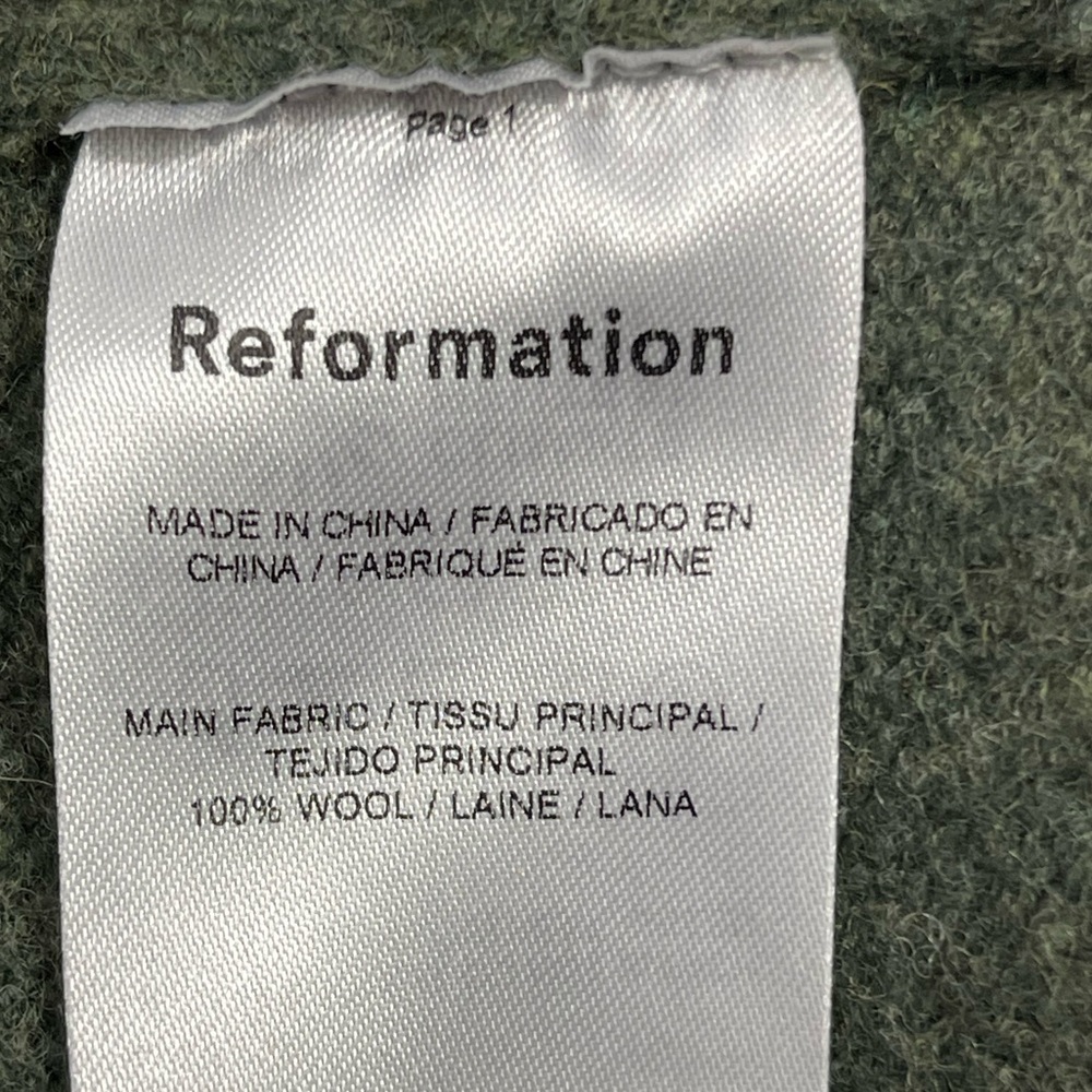 Reformation women’s sweater. Size: XL - Picture 7 of 7